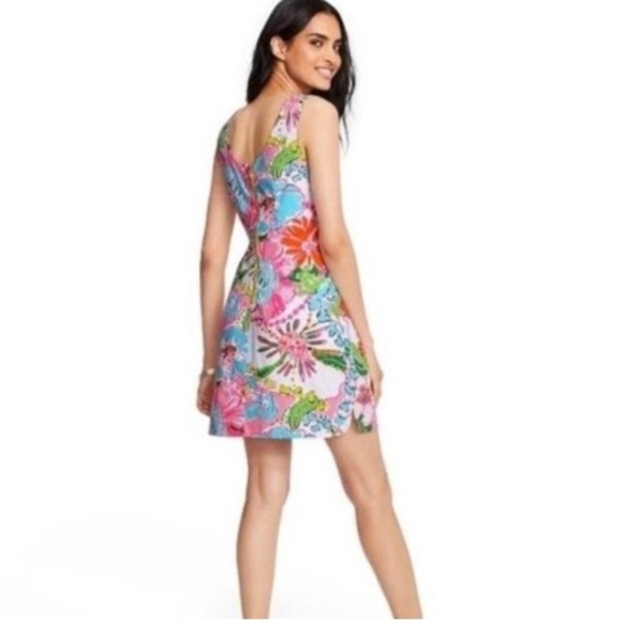 6. NEW Lilly Pulitzer for Target Floral Casual Dress - Picture 16 of 16
